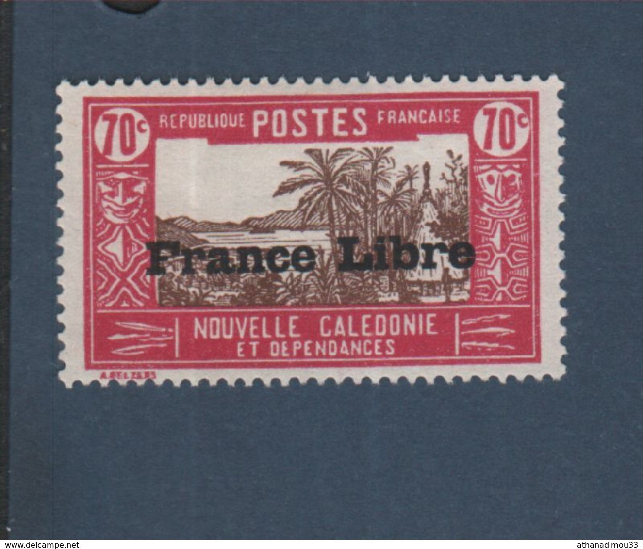 Timbre Nouvelle-Calédonie 70 C N° 212 Gomme Charnière - Nuovi