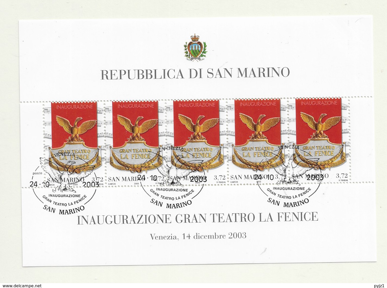 2003 USED San Marino,mi 2119 Sheet - Usados