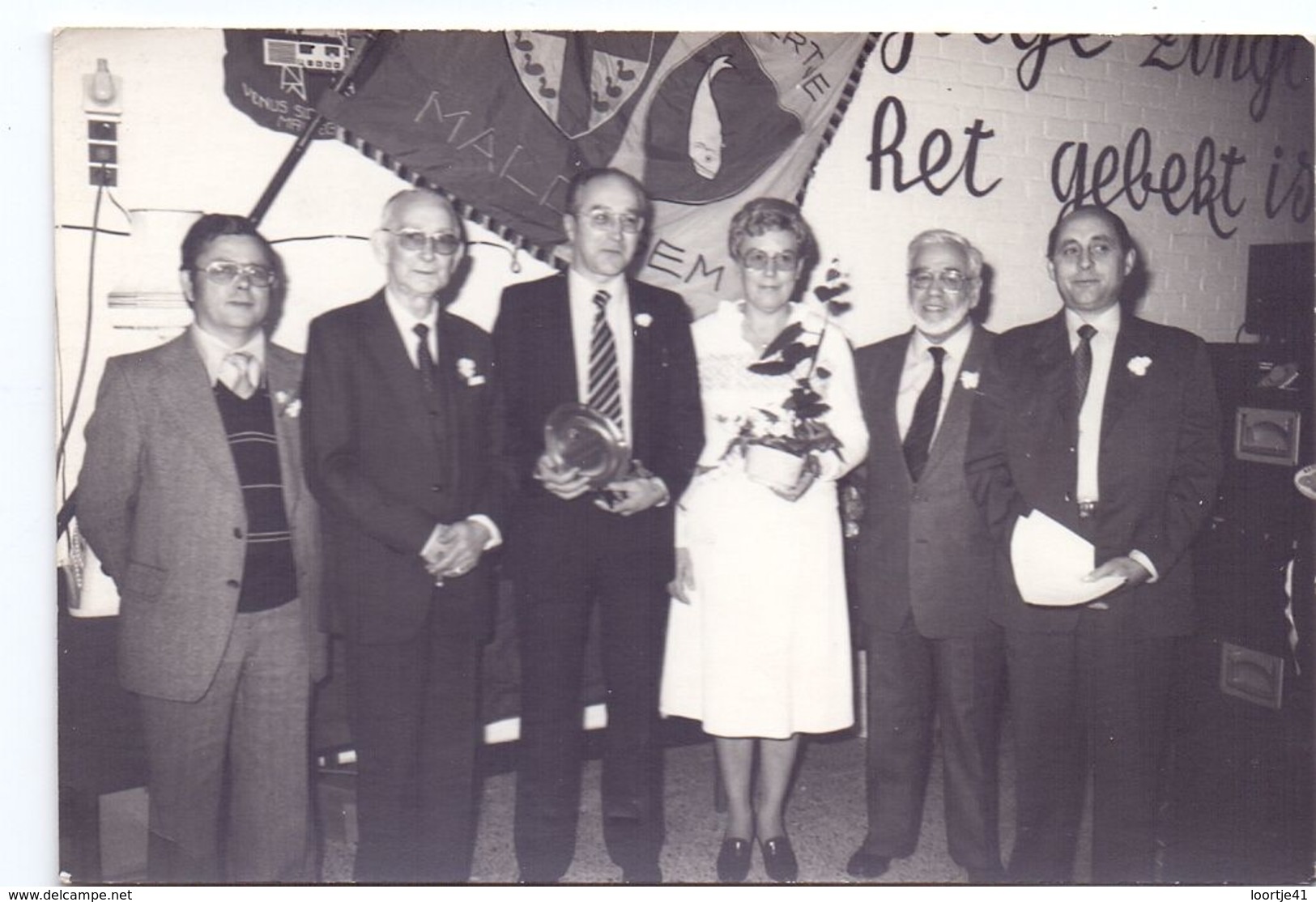 Foto  Photo - Maldegem - Uittredend Secretaris André Blomme - Ca 1980 - Sonstige & Ohne Zuordnung
