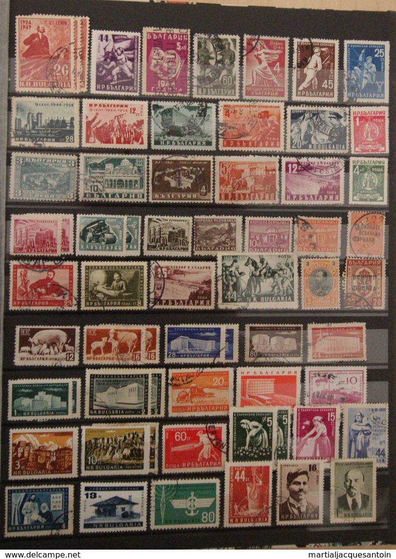 Bulgarie / Bulgaria 268 Timbres Différents - Collections, Lots & Séries