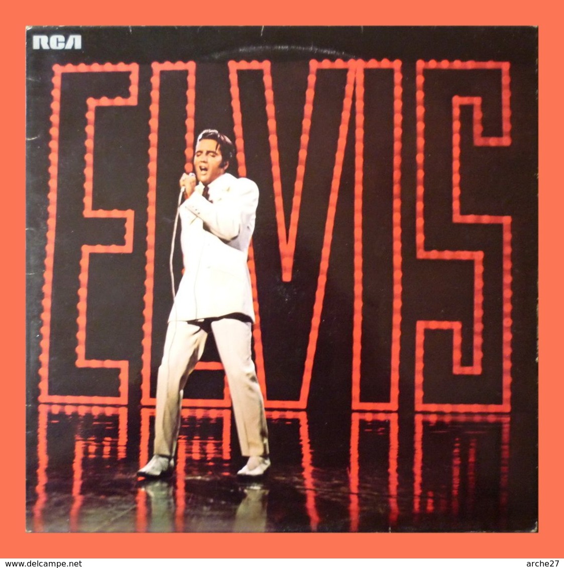 ELVIS PRESLEY - LP - 33T - Disque Vinyle - Trouble - 740579 - Rock