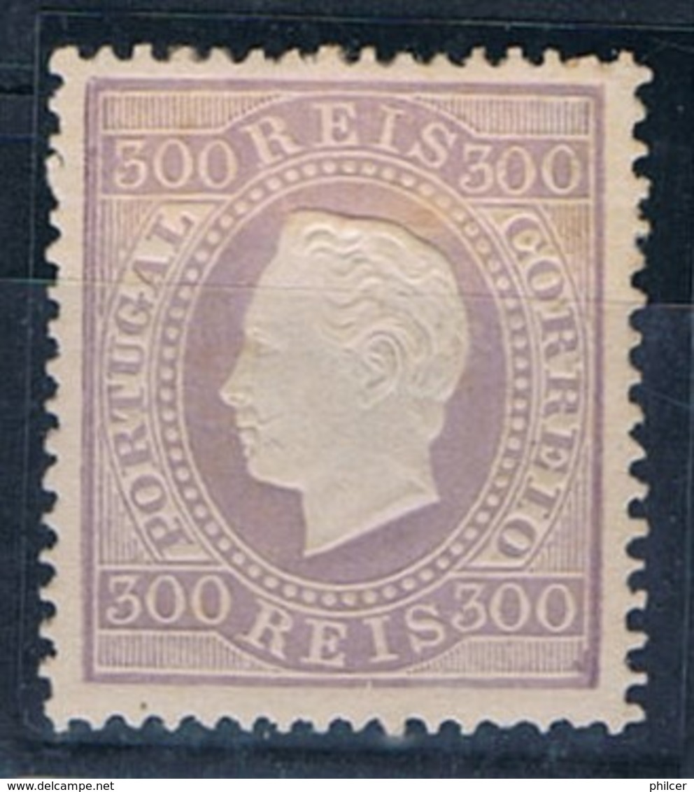 Portugal, 1870/6, # 47a Dent. 13 1/2, Tipo I, MH - Neufs