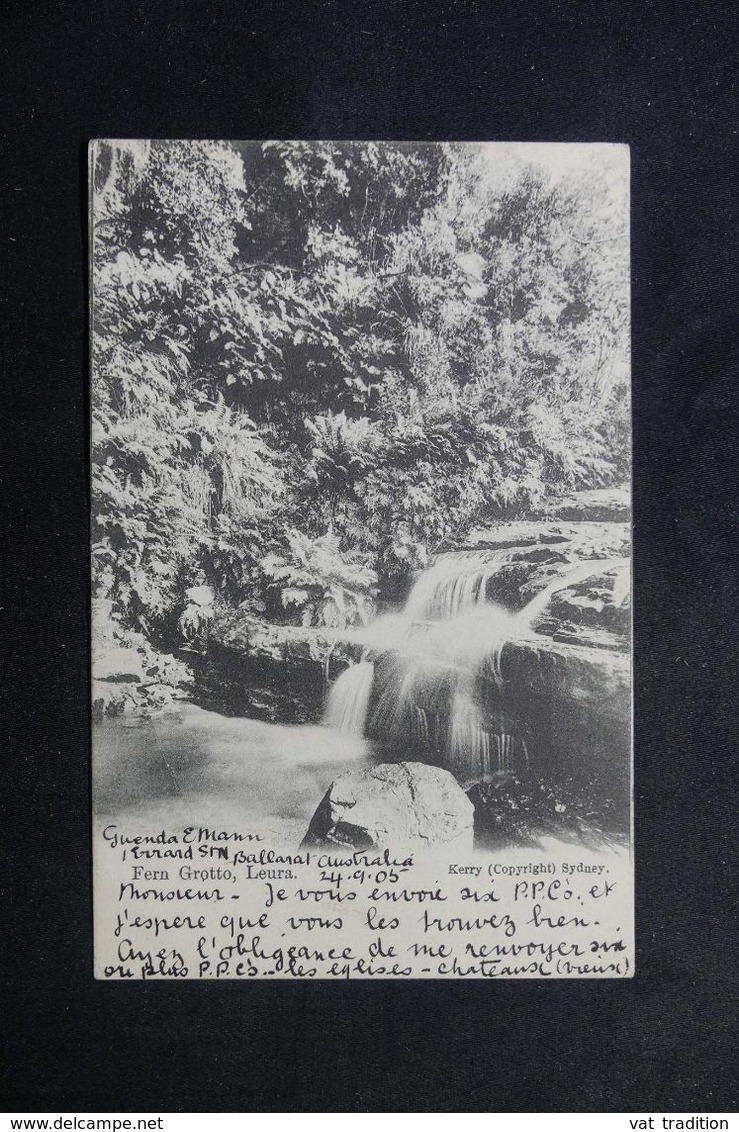 AUSTRALIE / VICTORIA - Affranchissement Plaisant De Ballarat Sur Carte Postale En 1905 Pour La France - L 63514 - Lettres & Documents