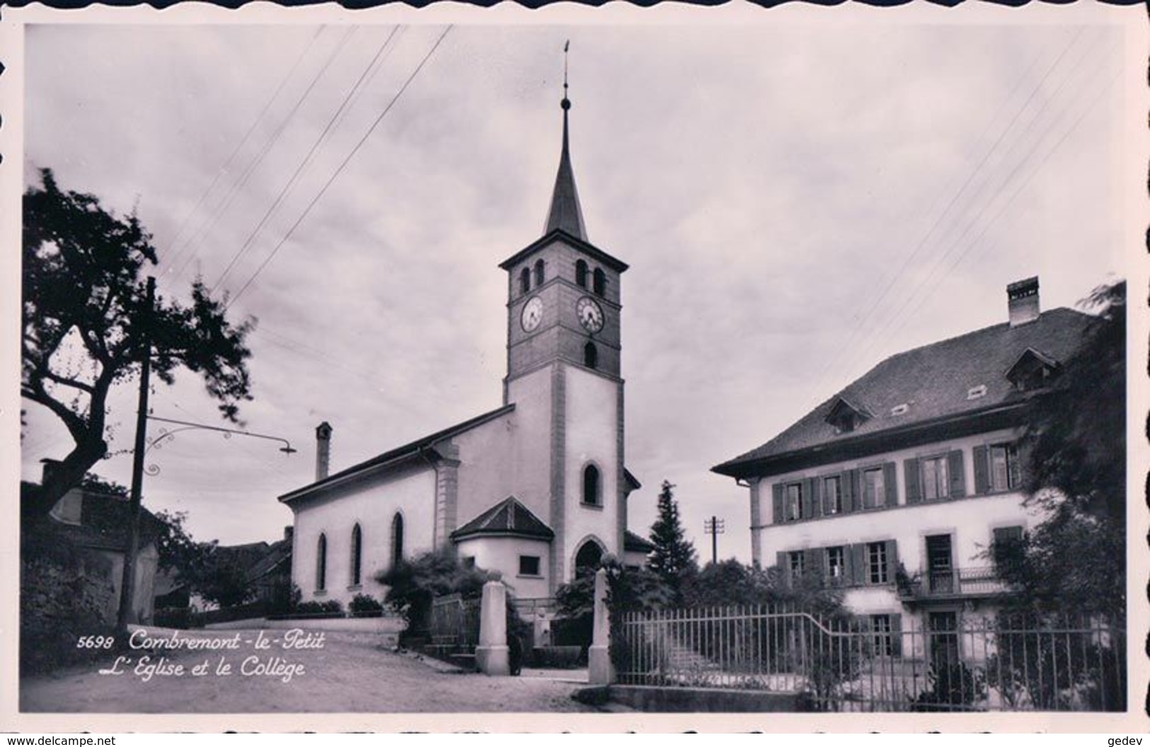 Combremont Le Petit VD, L'Eglise (5698) - Combremont-le-Petit