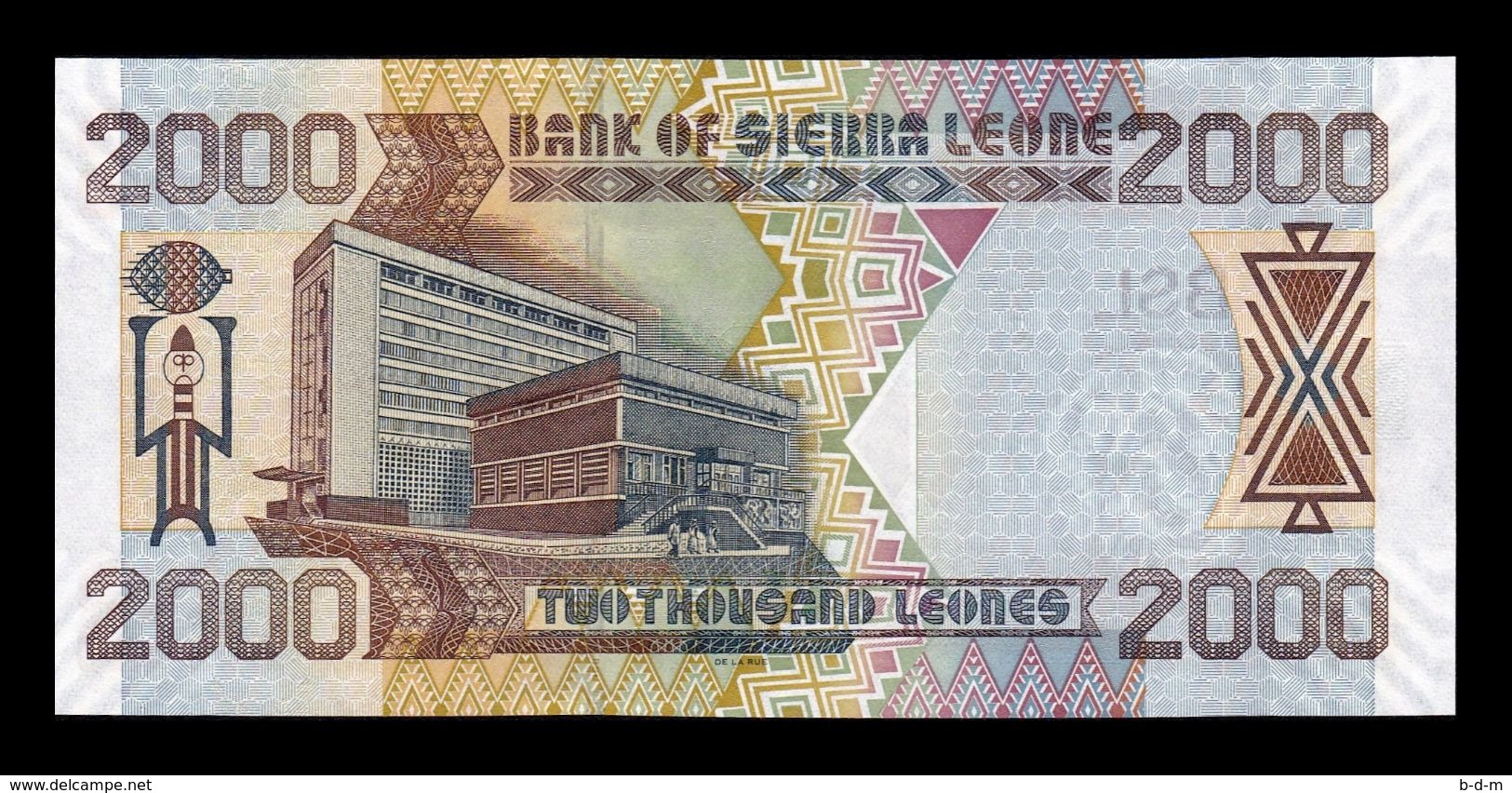 Sierra Leone 2000 Leones 2006 Pick 26c SC UNC - Sierra Leone