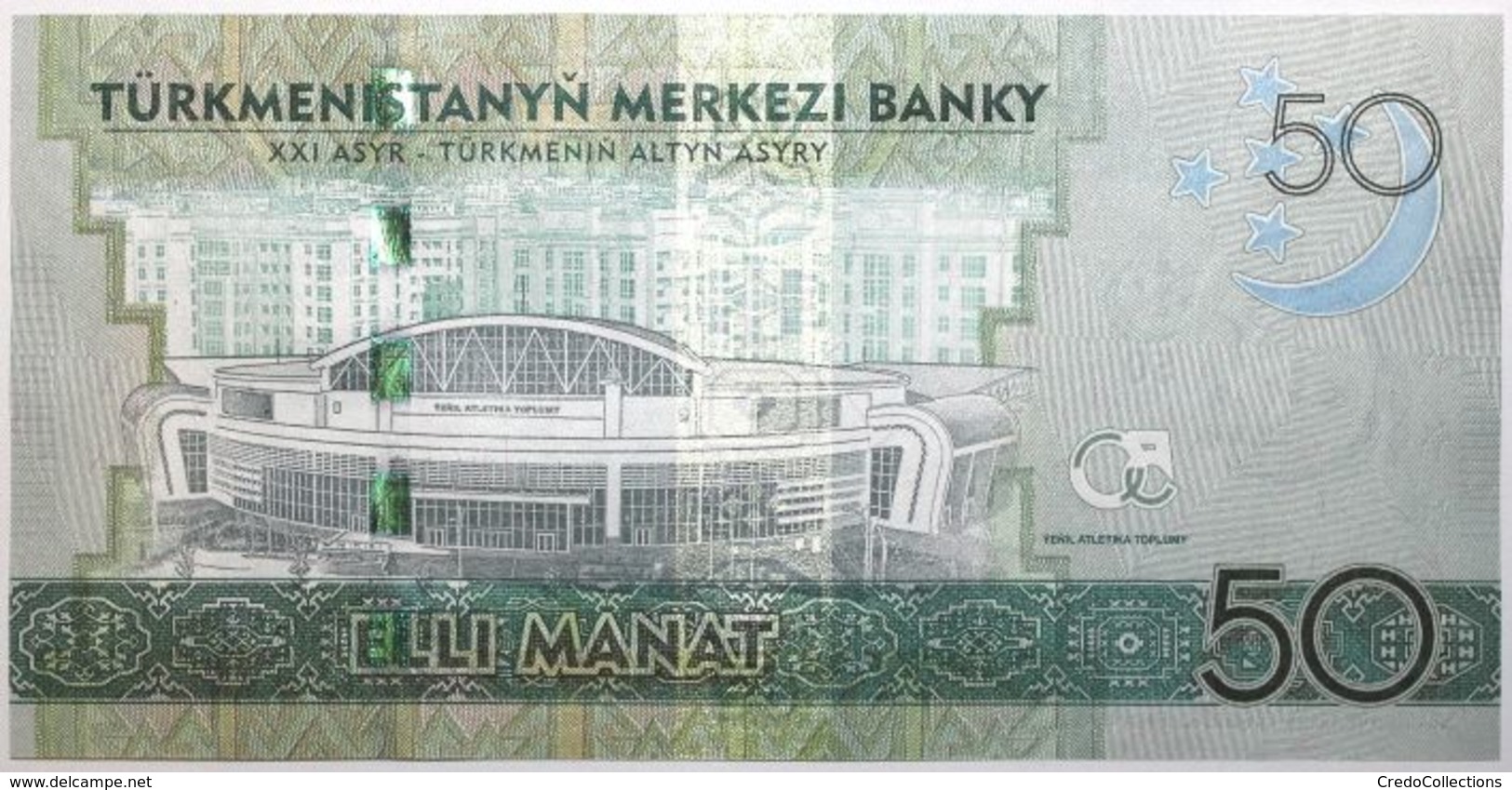 Turkménistan - 50 Manat - 2017 - PICK 39a - NEUF - Turkmenistan