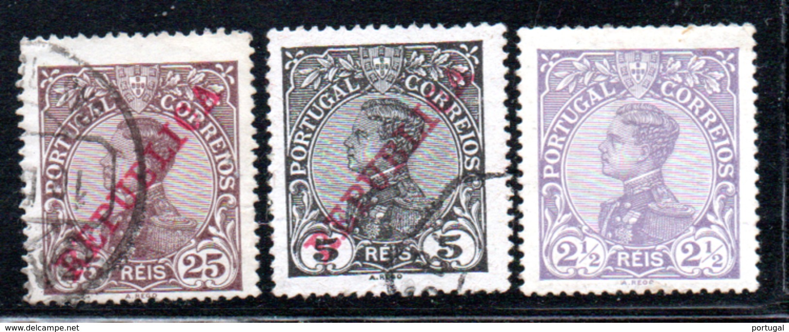 N° 154,9,73 - 1910 - Used Stamps