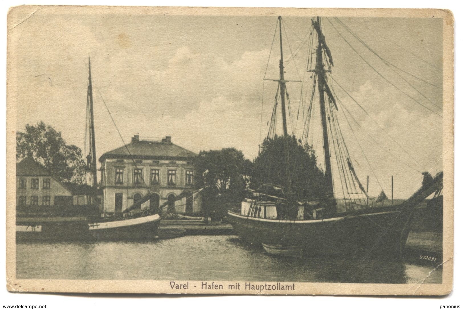 VAREL - GERMANY, HAFEN, Year 1912 - Varel
