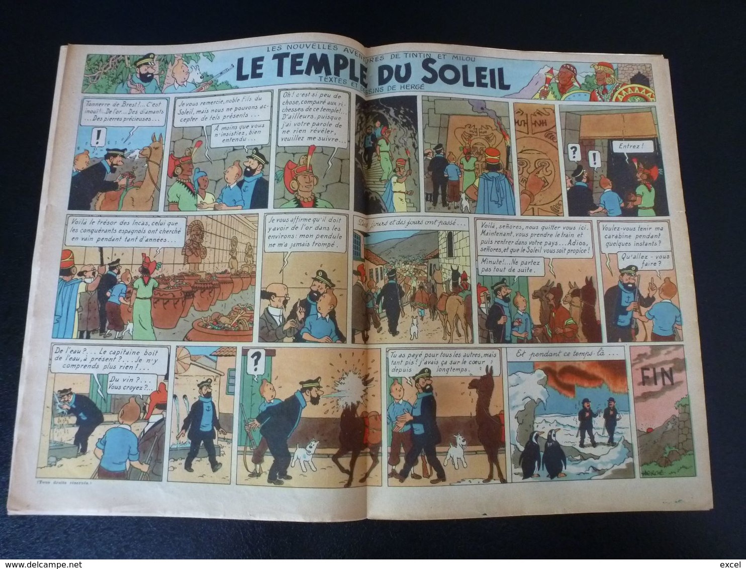 JOURNAL TINTIN N°17 1948 Couverture Hergé Et Laudy - Tintin