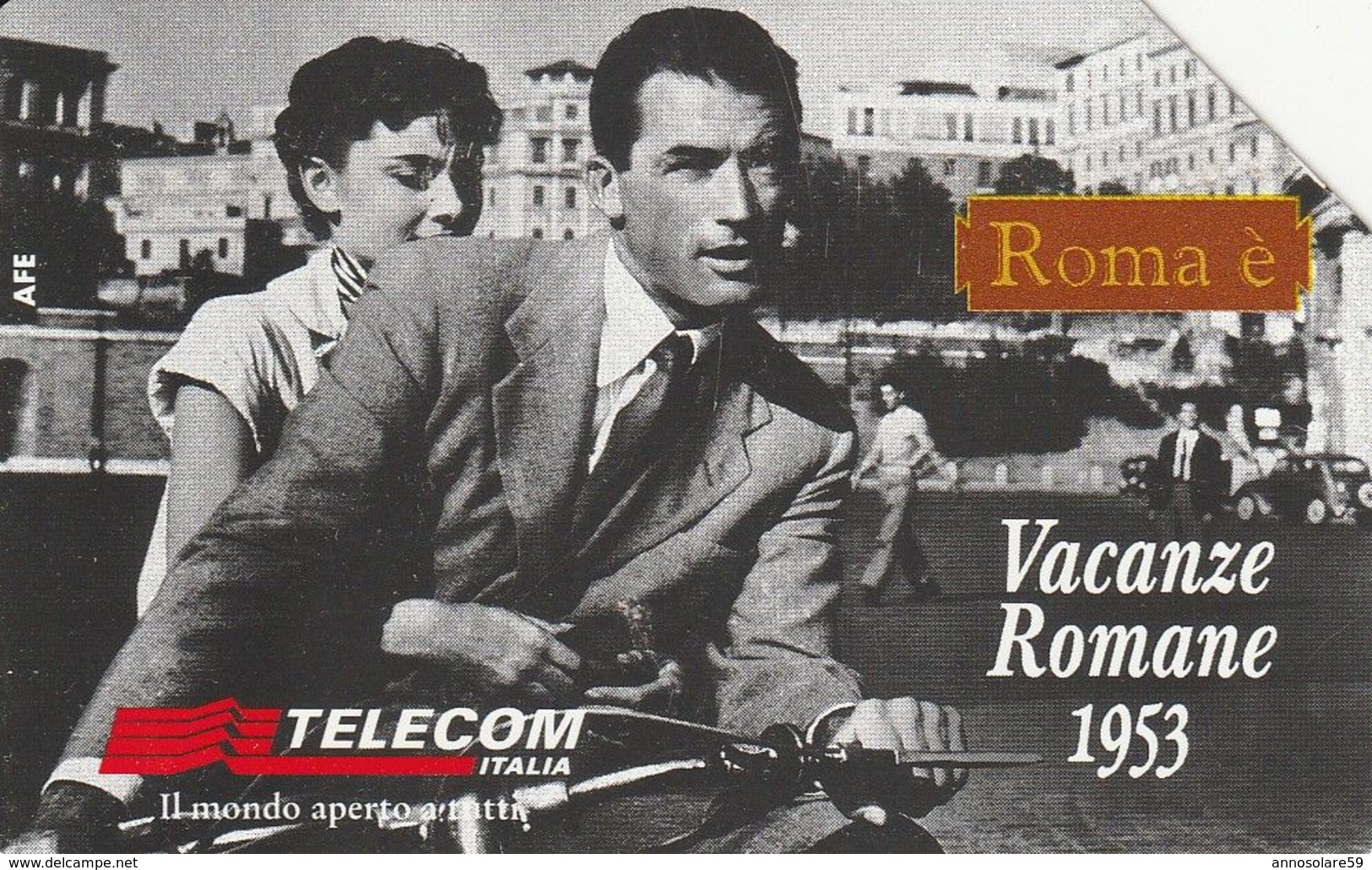 SCHEDA TELEFONICA TELECOM - VACANZE ROMANE, ROMA E' - TIRATURA 405,000 - LEGGI - Motos