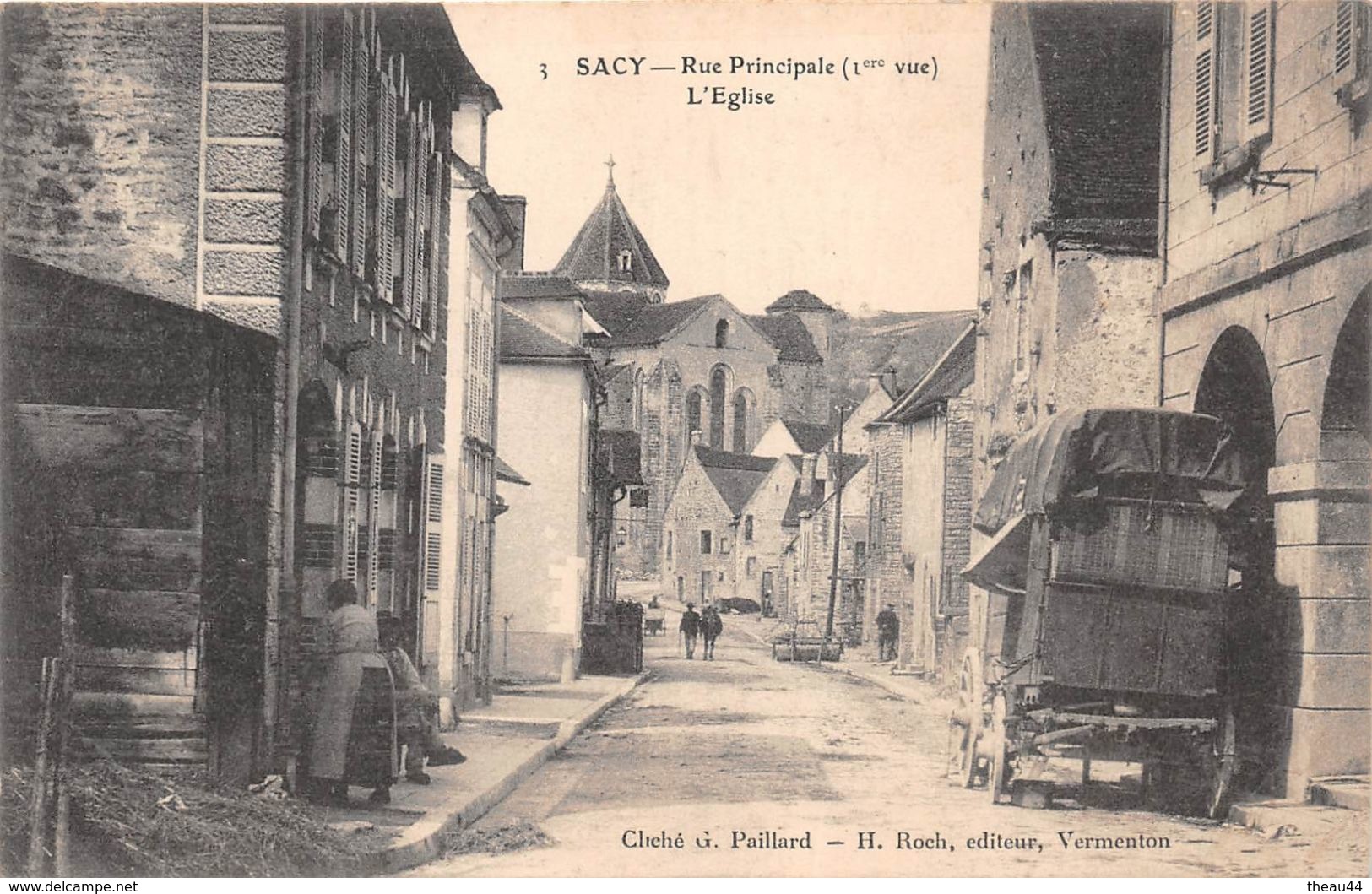 ¤¤  -   SACY    -   Rue Principale   -   L'Eglise   -   ¤¤ - Andere & Zonder Classificatie