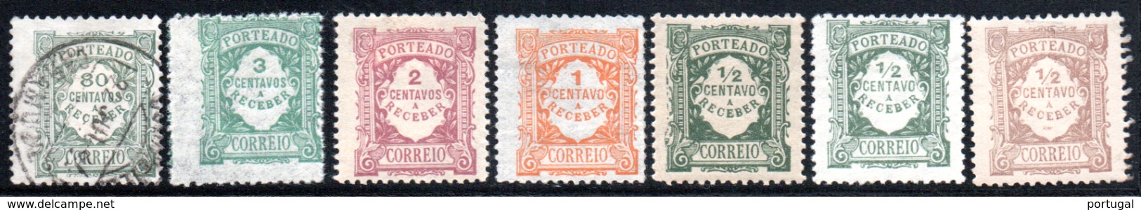N° 21,22,23,24,28 ( * ) ,42  - 1915 - 27 - Unused Stamps