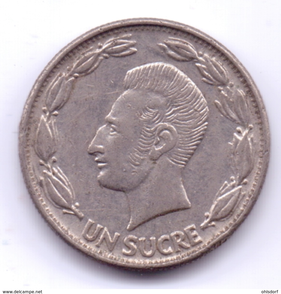 ECUADOR 1980: 1 Sucre, KM 78b - Ecuador