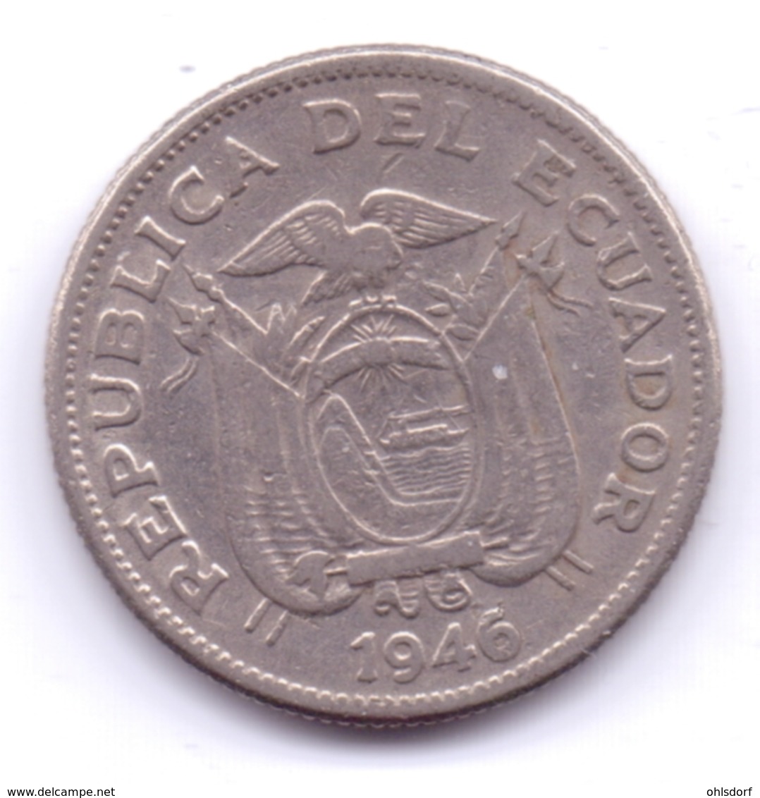 ECUADOR 1946: 1 Sucre, KM 78 - Equateur