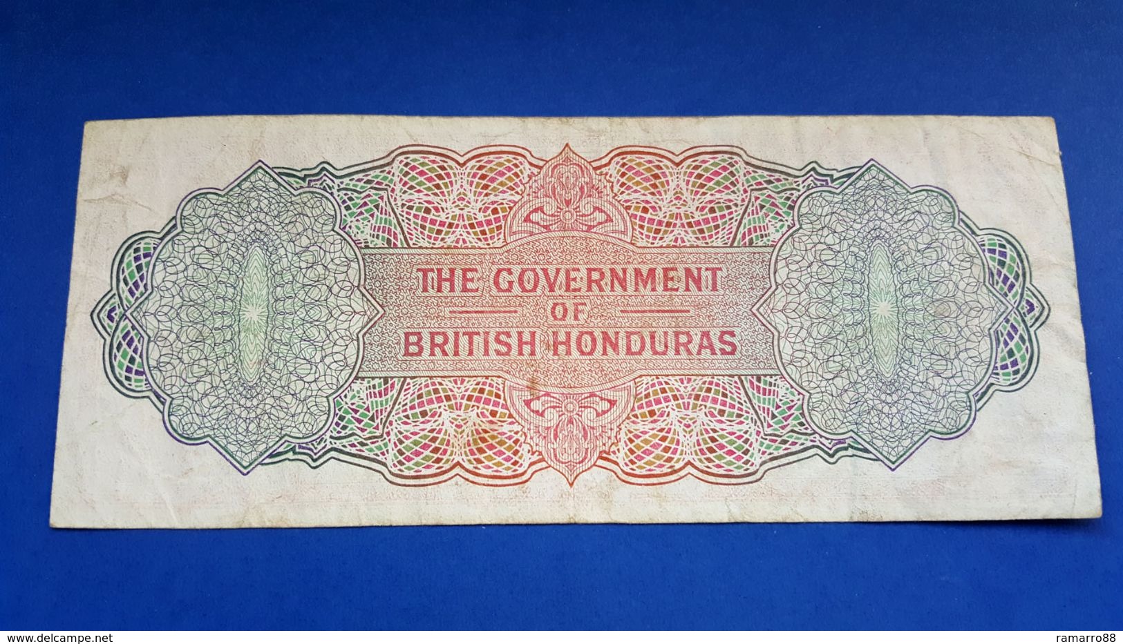 British Honduras / Belize 5 $ Dollars 1973 Queen Elizabeth II Pick 30c F+