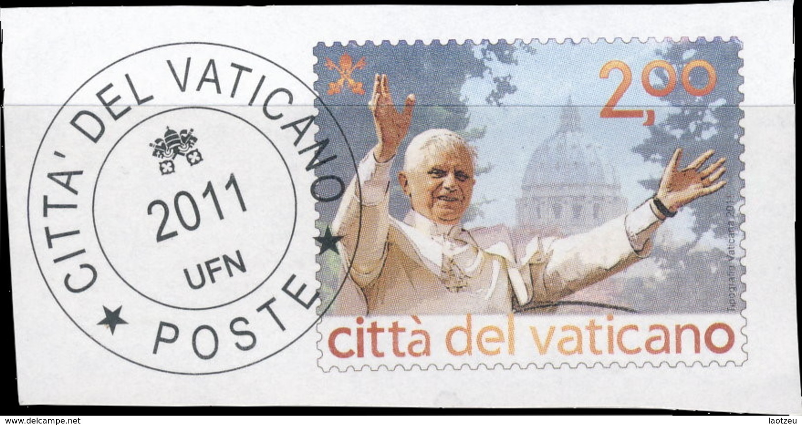 Vatican Bout Entier 2011 - Benoit XVI - Storia Postale