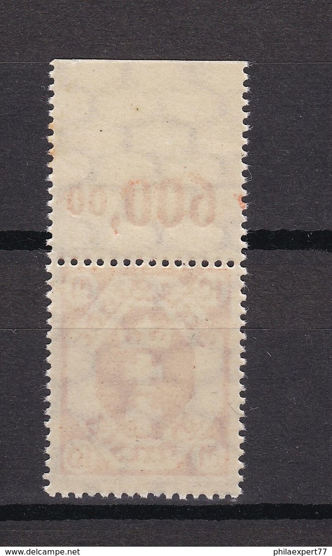 Danzig - 1923 - Michel Nr. 125 Y P OR - Postfrisch - Sonstige & Ohne Zuordnung