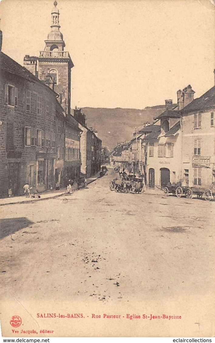 Salins Les Bains         39        Rue Pasteur        ( Voir Scan) - Andere & Zonder Classificatie