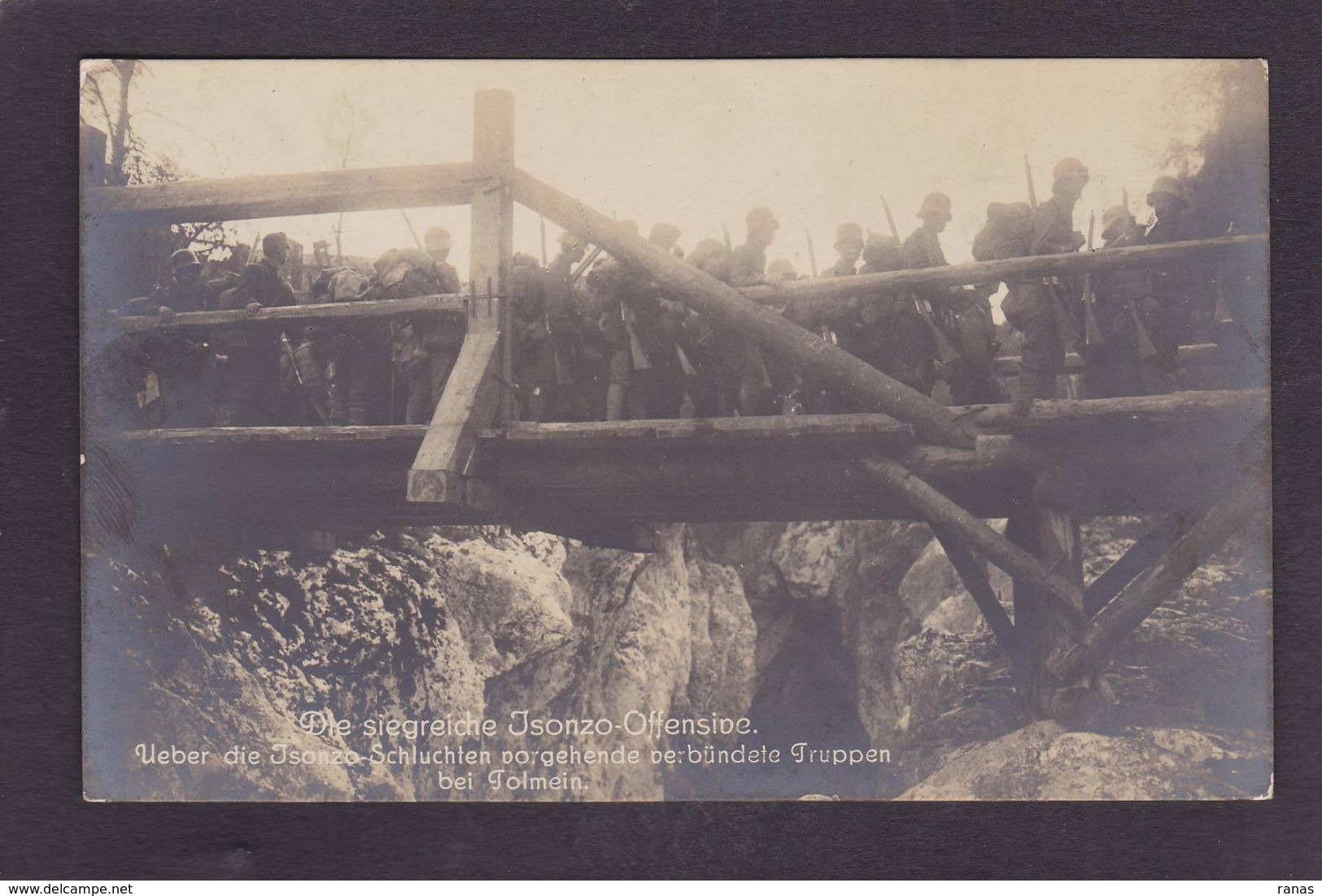 CPA Slovénie Slovénia Non Circulé Carte Photo Voir Scan Du Dos Militaria WWI - Slowenien