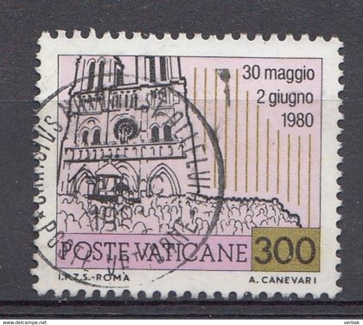 Vatikaan 1981  Mi.nr. 798  Weltreisen Von Papst Johannes Paul II   OBLITÉRÉS-USED-GEBRUIKT - Used Stamps