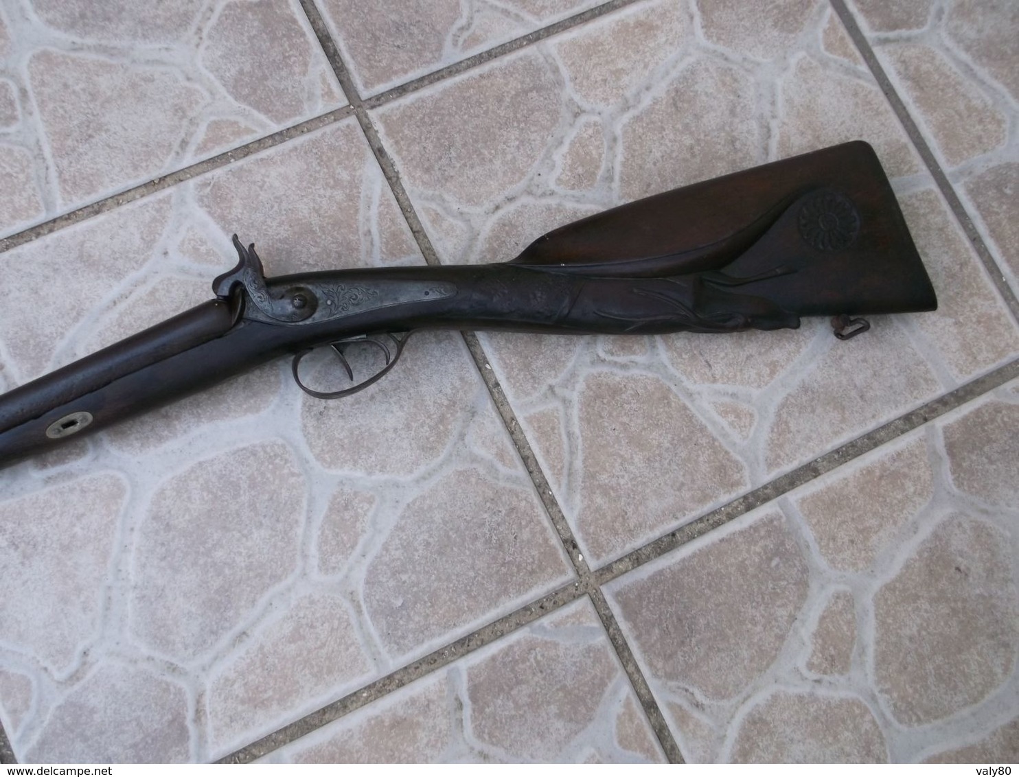 Ancien Fusil De Chasse - Sammlerwaffen