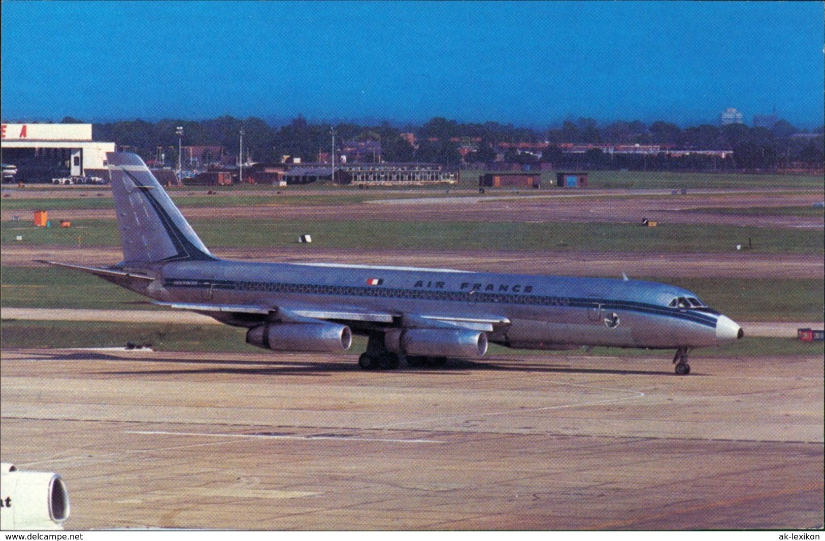 Ansichtskarte  Flugzeug AIR FRANCE Convair 990A Paris-London 1967/1990 - 1946-....: Modern Era