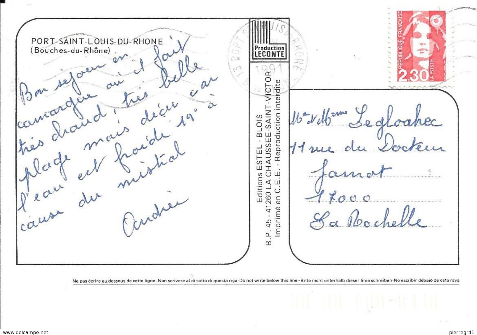 CPA-1975-13-PORT-ST LOUIS-MULTIVUES-TBE - Saint-Louis-du-Rhône