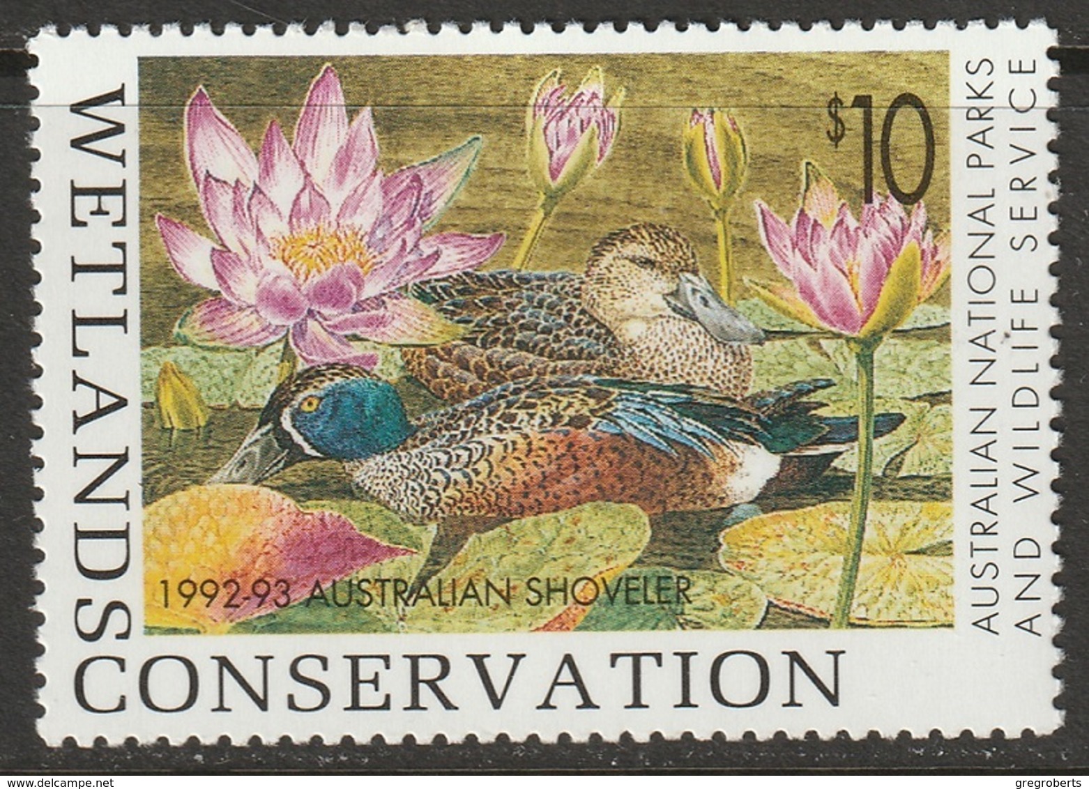 Australia 1992 Wetlands Conservation MNH - Revenue Stamps