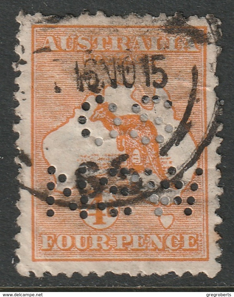 Australia Sc OB6 Official Used With Faults - Dienstmarken