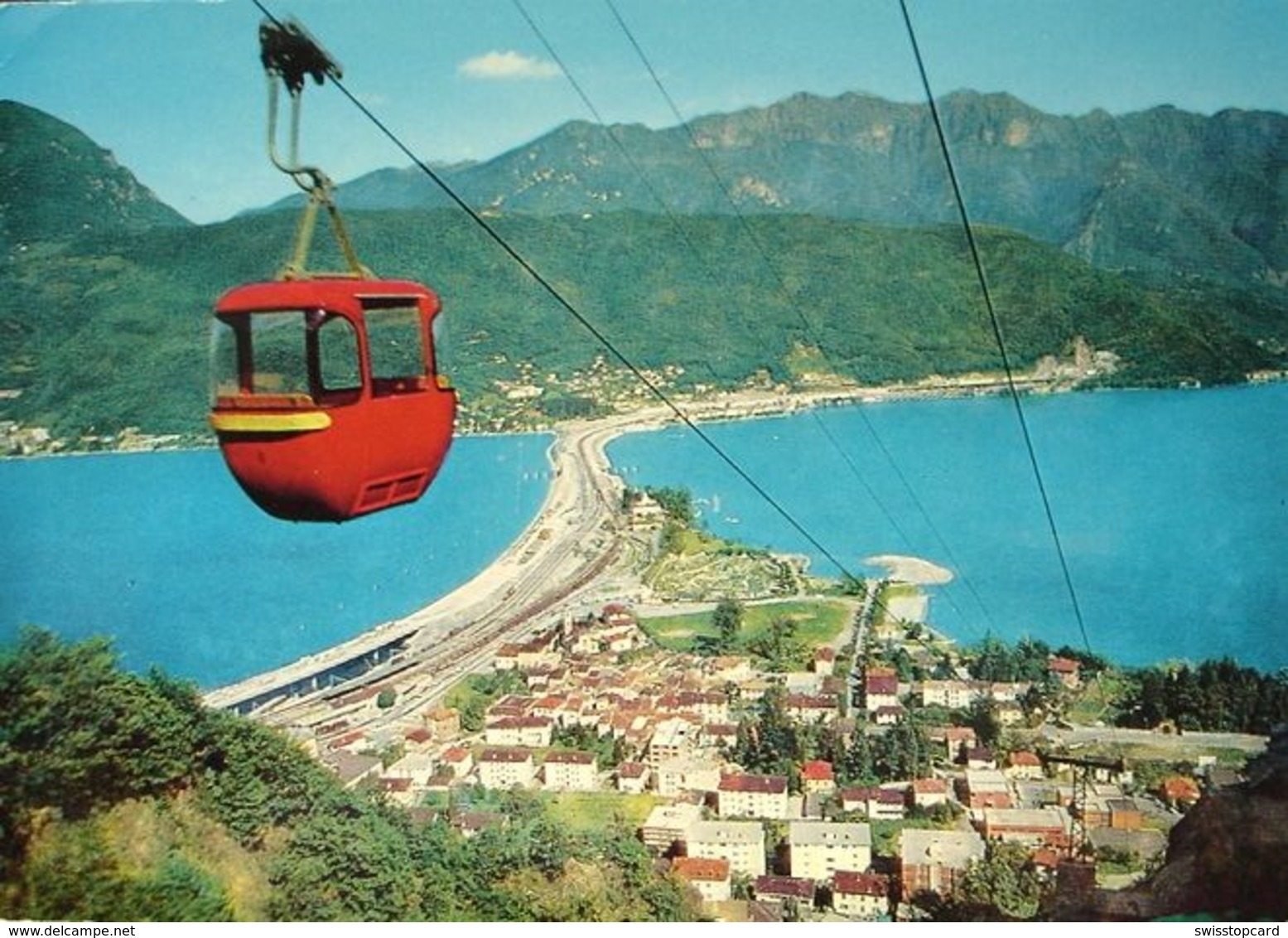 MELIDE Gondelbahn Funivia Melide-Carona - Melide