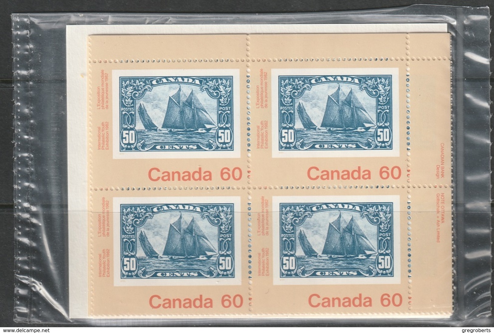 Canada Sc 913 Complete Plate Block Set MNH - Blocks & Sheetlets