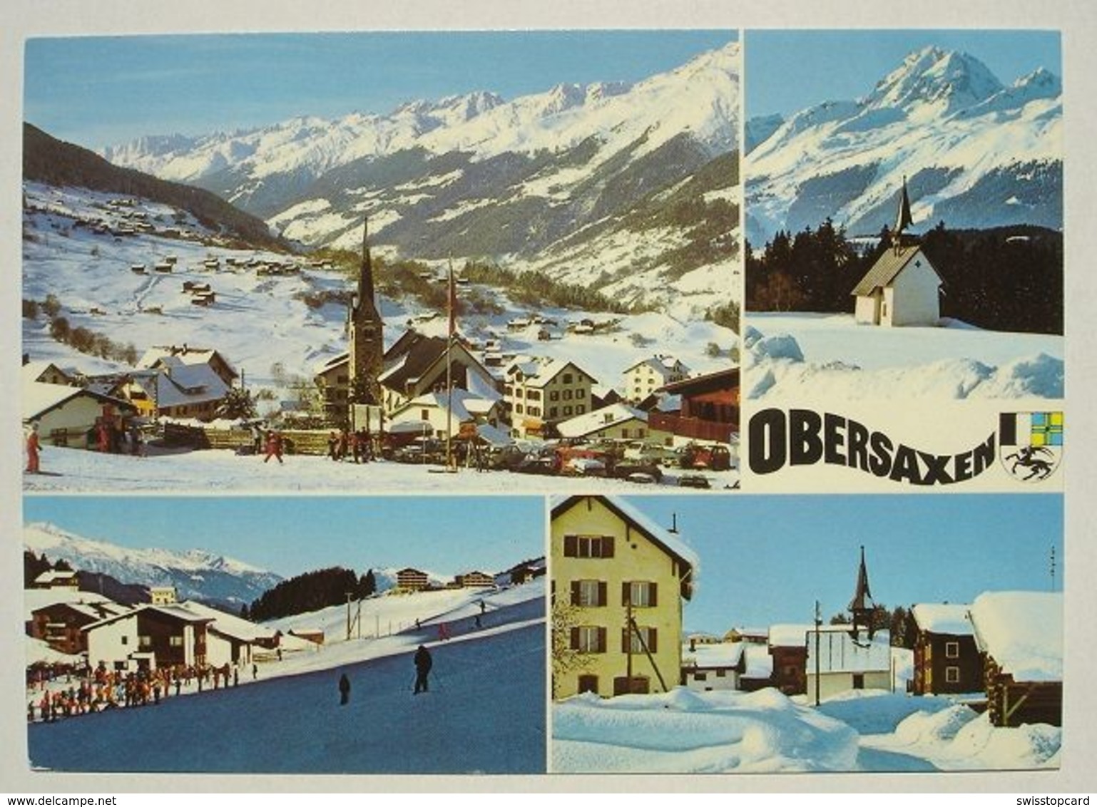 OBERSAXEN Meierhof Valata Skischule Chummenbühl Affeier - Obersaxen