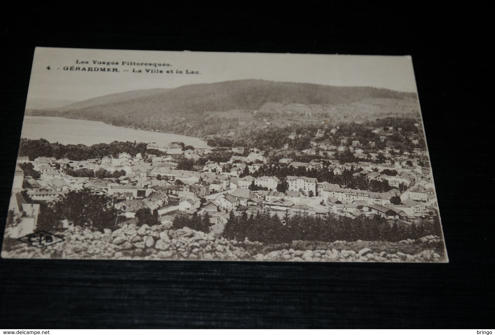 16130-          GERARDMER, LA VILLE ET LE LAC - Gerardmer