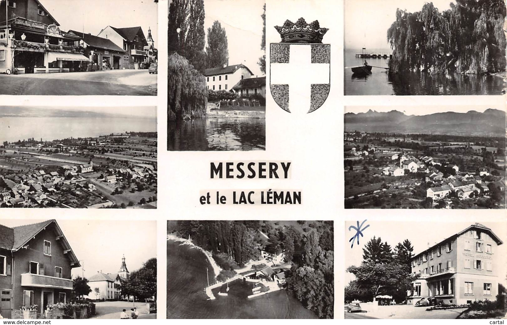 74 - MESSERY Et Le LAC LEMAN - Messery