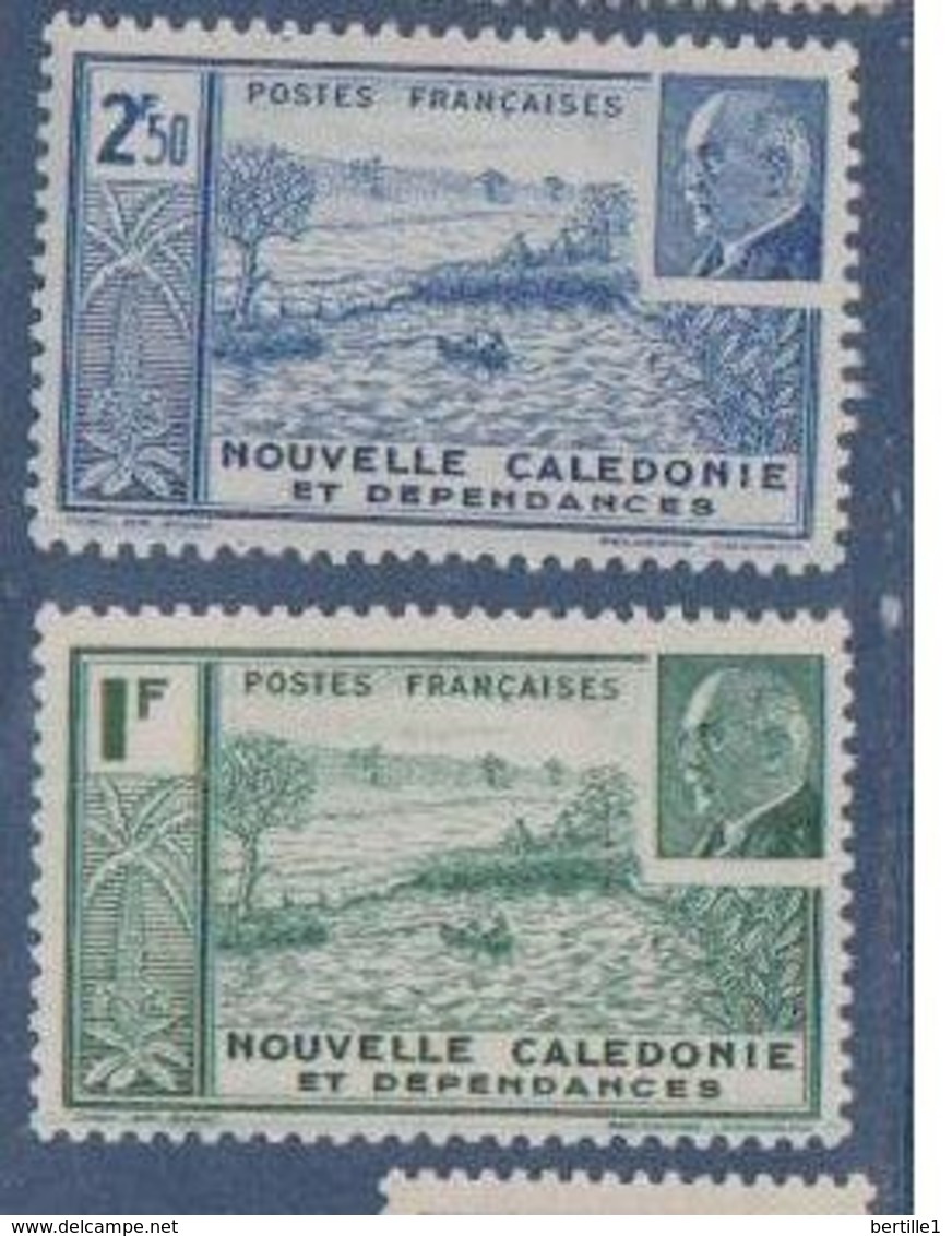 NOUVELLE CALEDONIE      N°  YVERT  193/94     NEUF AVEC CHARNIERES      ( CHAR   03/49 ) - Ongebruikt