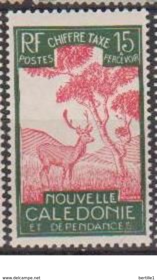 NOUVELLE CALEDONIE      N°  YVERT  TAXE  30   NEUF AVEC CHARNIERES      ( CHAR   03/50 ) - Timbres-taxe