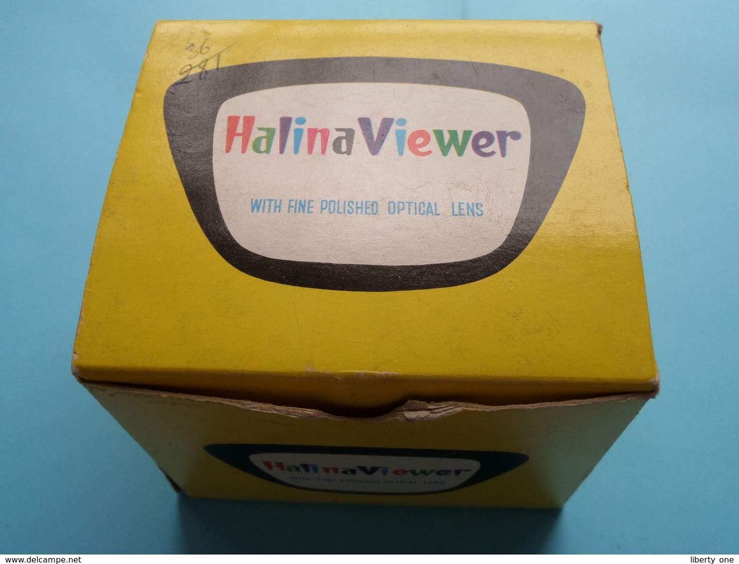 HALINA VIEWER with fine Polished Optical Lens ( N° 531 ) in Original Box >>> See scans ! !