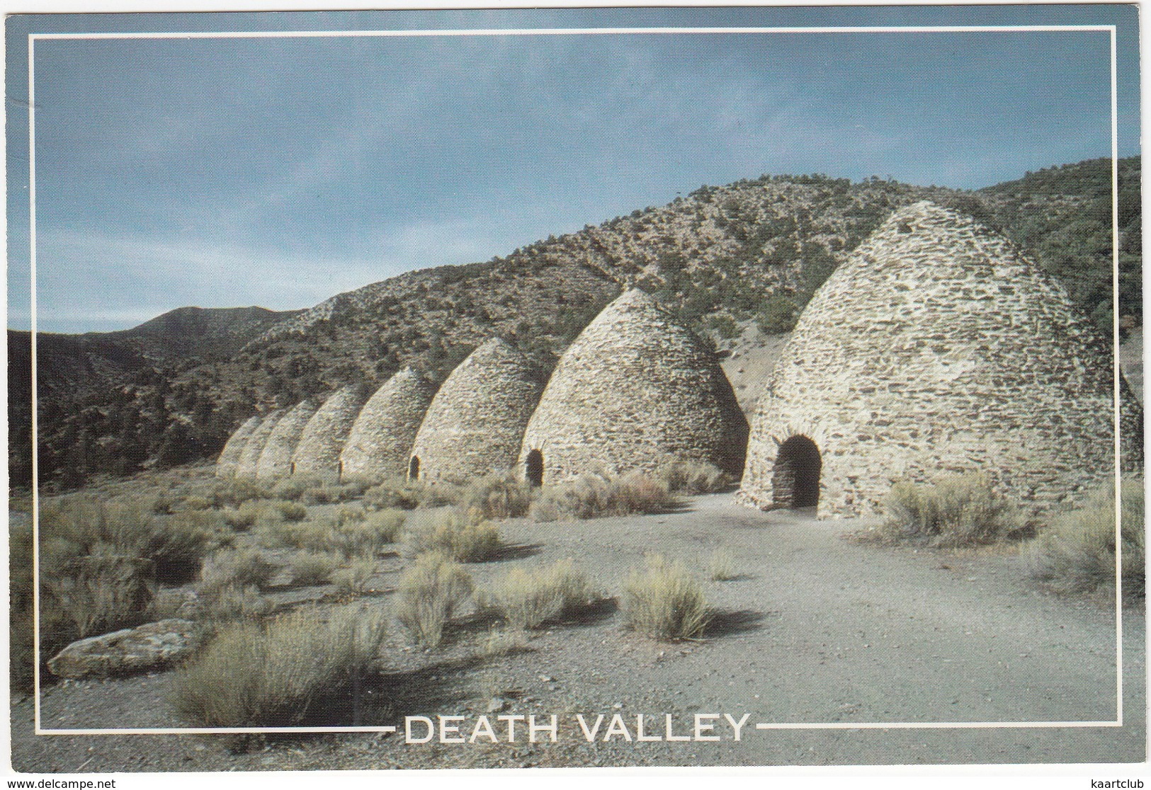 Charcoal Kilns High In The Panamint Mountains - Death Valley National Park - (CA - USA) - Death Valley