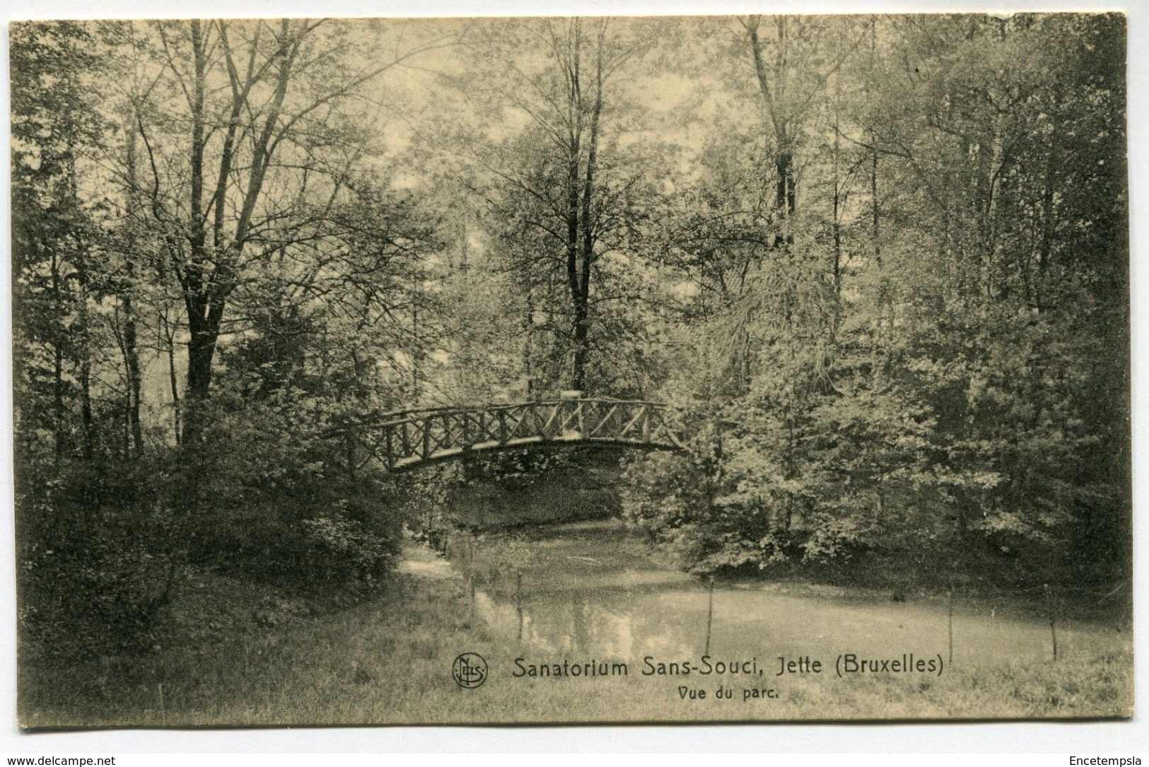 CPA - Carte Postale - Belgique - Jette - Sanatorium Sans Soucis - Vue Du Parc - 1914 (WB12807) - Jette