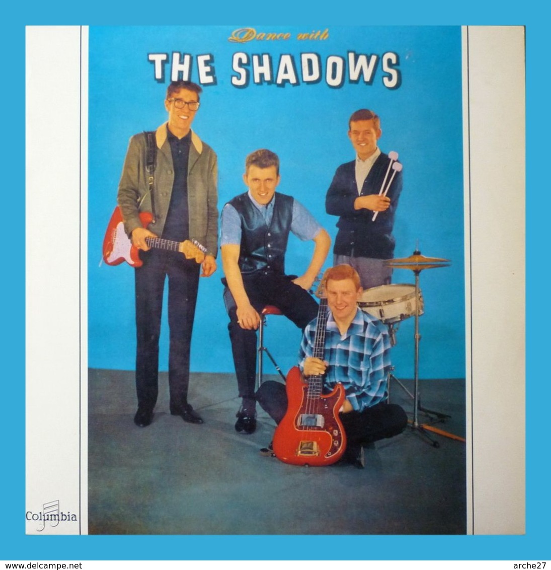 The SHADOWS - LP - 33T - Disque Vinyle - Dance With - Dial 900046 - Rock