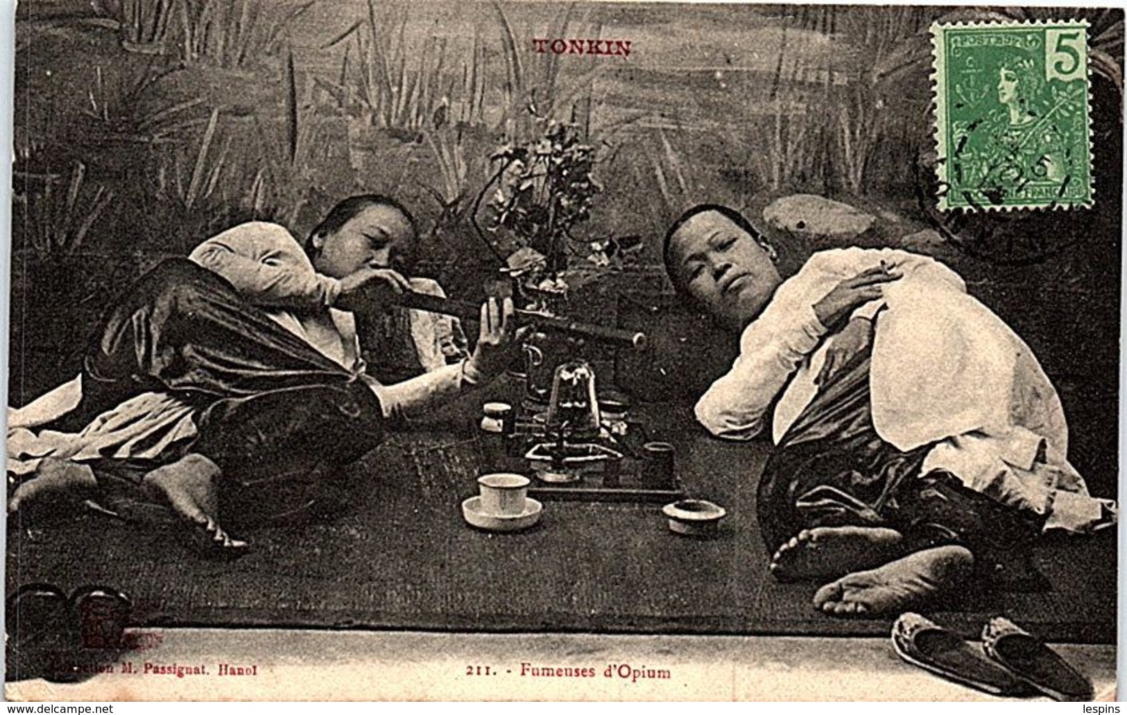 ASIE - VIËT NAM - Tonkin - Fumeuses D'opium - Vietnam