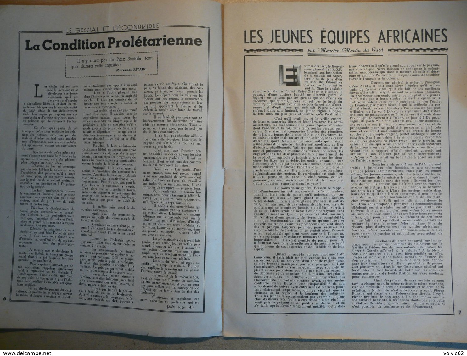 Bulletin Des Jeunes 1 Février 1942 Organe Des Jeunes Révolutionnaires Nationaux Japon Saint Exupéry Petain - Other & Unclassified