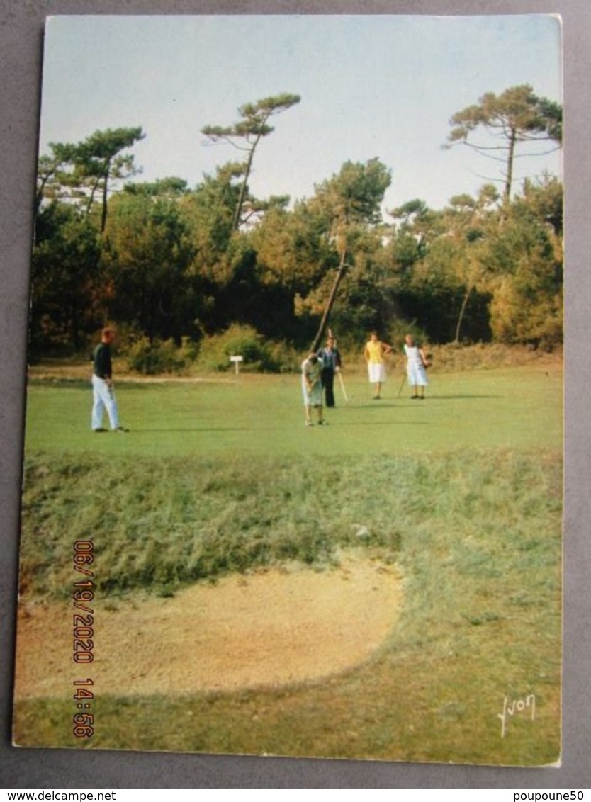 CP 62 LE TOUQUET PARIS PLAGE - Le Golf Du Touquet  - Golfing - Joueurs Golfeurs De Golf Sur Le Green 1964 - Le Touquet