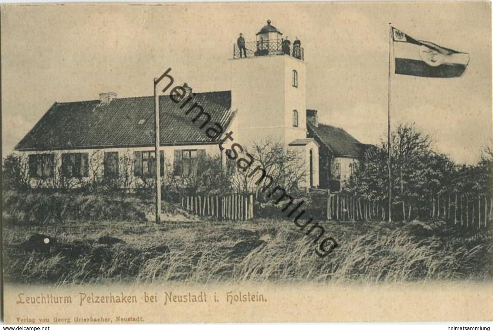 Leuchtturm Pelzerhaken Bei Neustadt In Holstein - Verlag Georg Griesbacher Neustadt - Neustadt (Holstein)