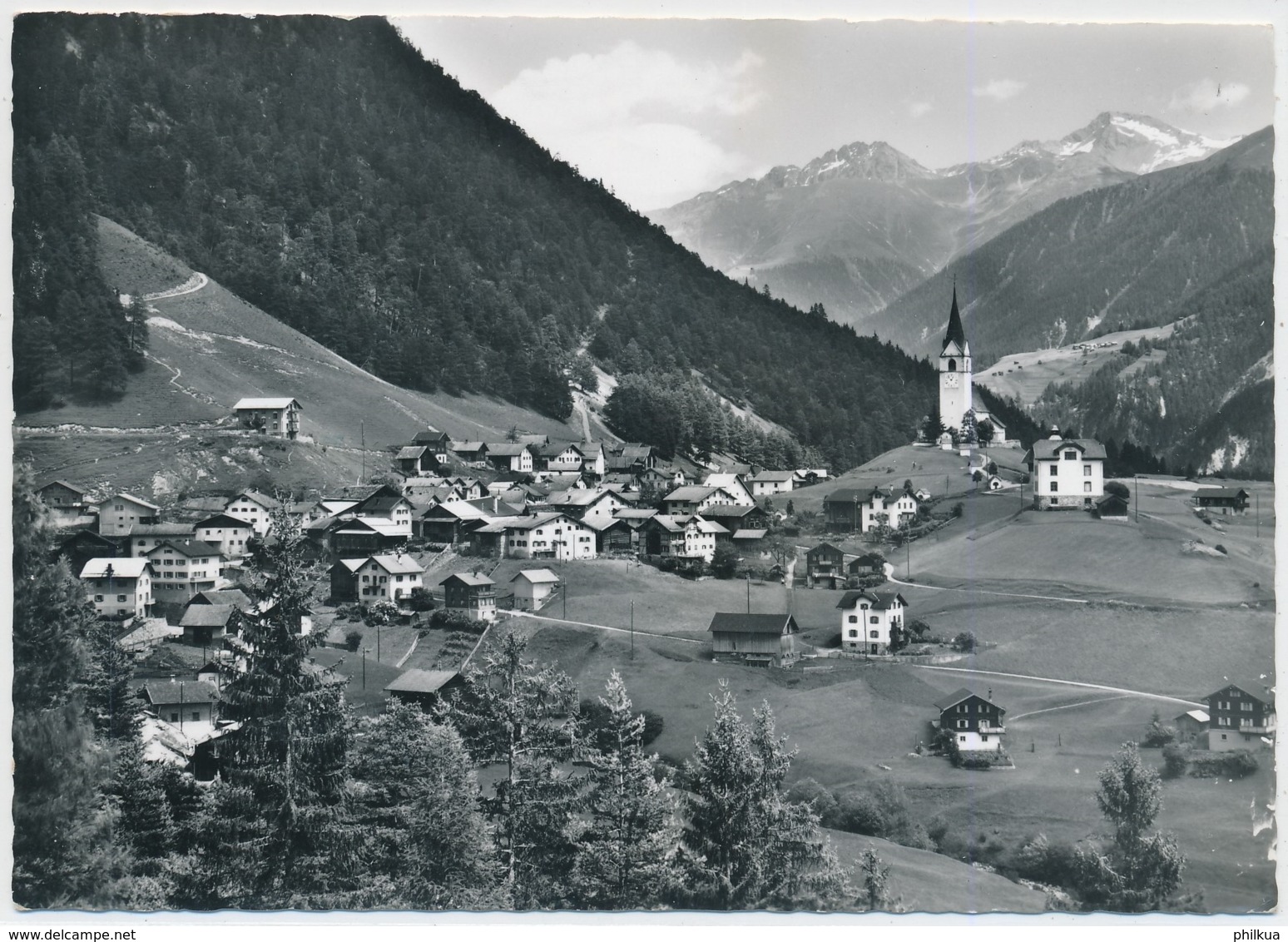 Schmitten Im Albulatal - Gegen Leidbachhorn Und Aelplihorn - Schmitten