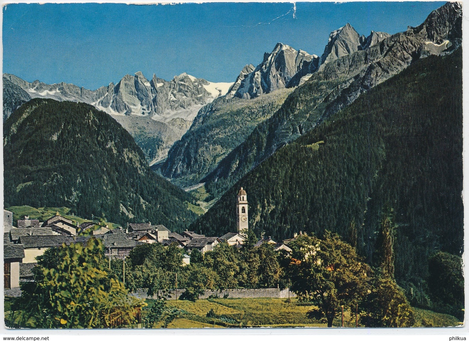 Soglio Und Die Scioragruppe - Soglio