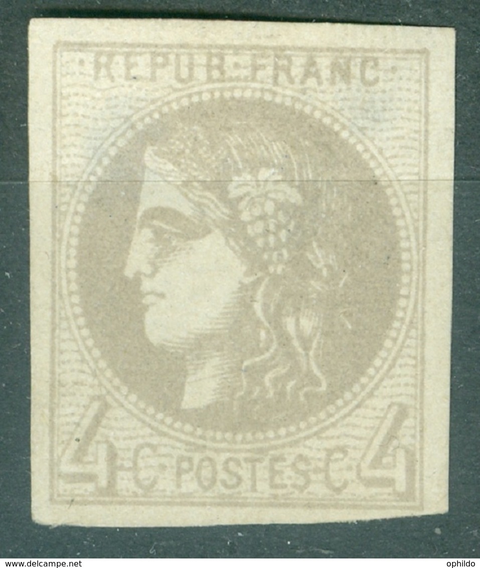 France  41 B  ( * )  Second Choix   Voir Scan Et Description - 1870 Emissione Di Bordeaux