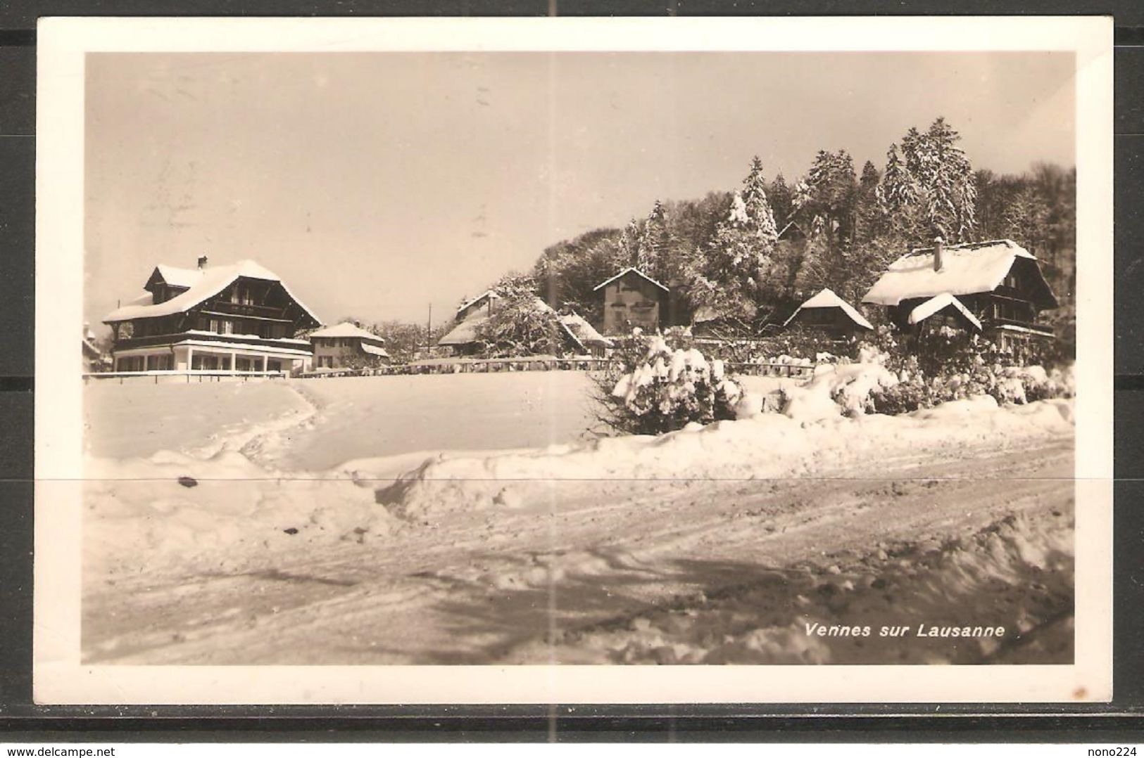 Carte P De 1935 ( Vennes Sur Lausanne ) - Lausanne