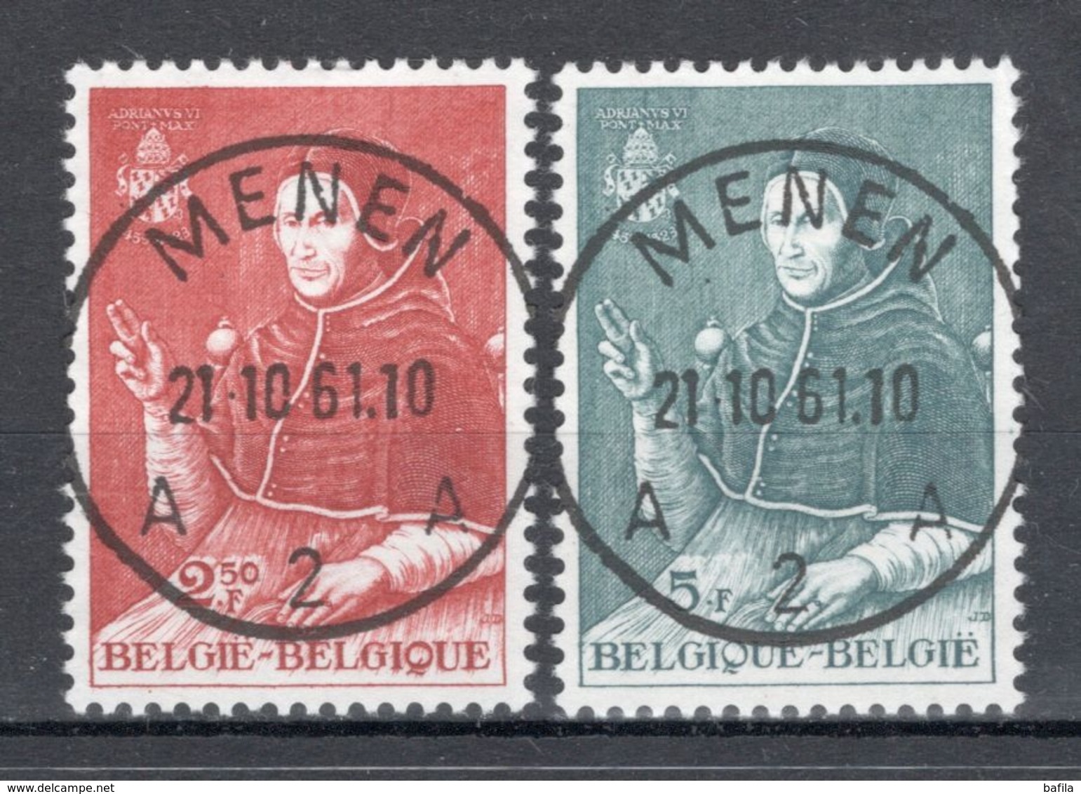 BELGIE: COB 1109/1110 Mooi Gestempeld. - Usados