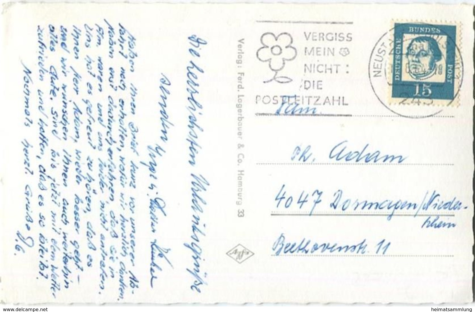 Ostseebad Pelzerhaken - Foto-AK - Verlag Ferd. Lagerbauer & Co. Hamburg Gel. 1964 - Neustadt (Holstein)